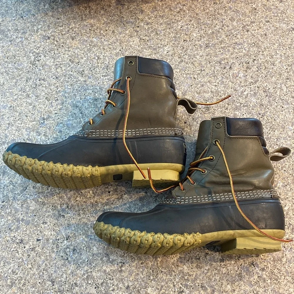 L.L. Bean Boots Men’s 8M 503049 Waterproof Lower FM Duck Boots